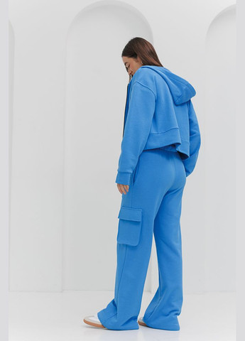 Спортивний жіночий костюм чорний з худорлявої на блискавці Arjen (294907673)