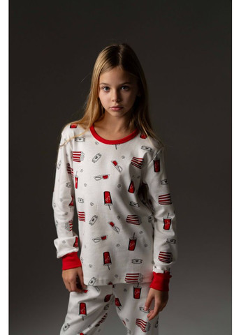 Комбинированная всесезон пижама детская из хлопка сinema 140-146 см рост 872361 German Volf 25124