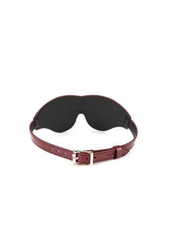 Кожаная маска на глаза Wine Red Blindfold Liebe Seele (345708424)