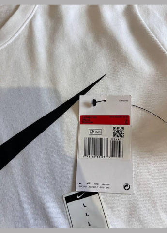 Біла футболка sportswear swoosh біла оригінал Nike