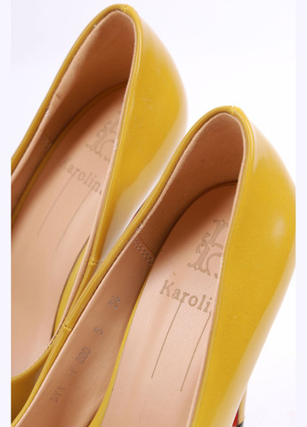 Туфлі жіночі гірчичного кольору Let's Shop (293939426)
