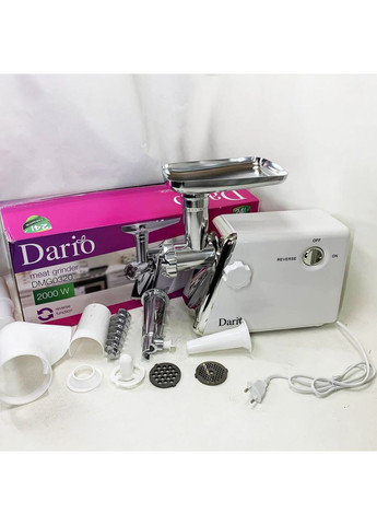 Кухонна якісна електром'ясорубка для дому DMG0320 2000 Вт, ON-698 Електром'ясорубка побутова Dario (349511865)