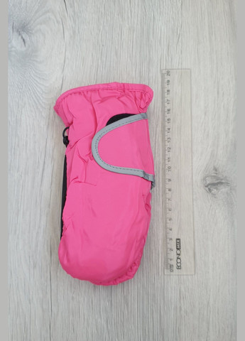 Баллонные перчатки на флисе для девочек, 4-6 лет No Brand (302678991)