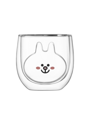 Набір чашок Animals з подвійними стінками, 300 мл, 2 од., боросилікатне скло Ardesto (315817222)