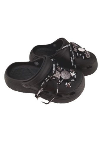 Кроксы женские с джибитсами No Brand (335211412)