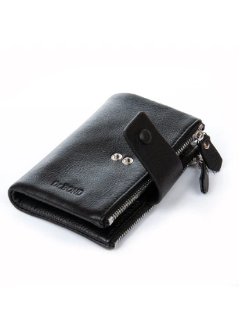 Шкіряний жіночий гаманець Classik WN-23-19 black Dr. Bond (296618836)