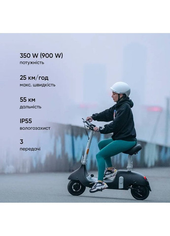 Электросамокат Ceetle PRO EA10C Black 10" (EA10C-B) OKAI (323085570)