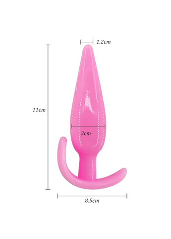 Анальна пробка для початківців конус із тонким початком для анальної стимуляції Розмір S Anal T Plug Anchor China (317747725)