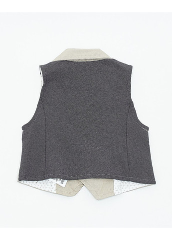 Жилетка,бежевый-серый, Chicco (368151525)