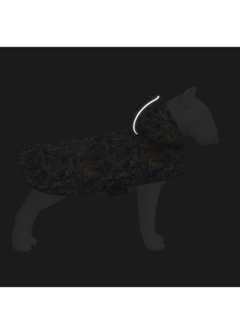 Дождевик-накидка с капюшоном для собак Clothes, рисунок "Голубые",, А 26-29 см, B 32-41 см, С 21-26 см WAUDOG (363199669)