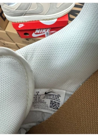 КРОССОВКИ ЖЕНСКИЕ NIKE SB DUNK GREY НАЙК СБ ДАНК СЕРЫЕ No Brand серые демисезоны (391999827)