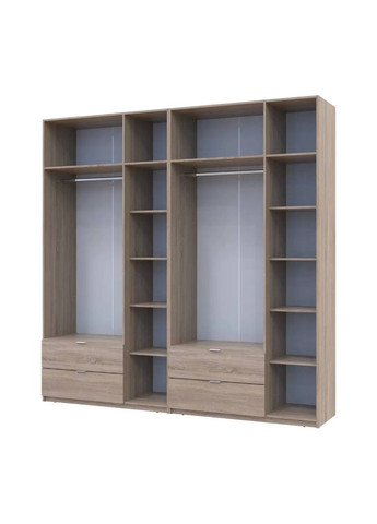 Комплект шаф для одягу Лукас (2 шт.) 240х50х240 см Дуб сонома (DRS-011703) Doros (362267751)