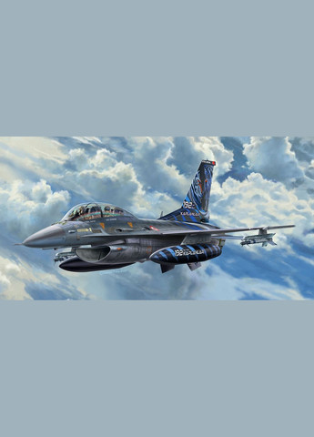Сборная модель Самолет F16D Tigermeet 2014 уровень 4 масштаб 1:72 (RVL-03844) Revell _03844 (315402991)