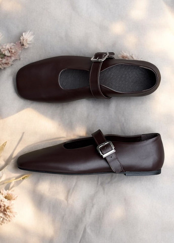 Marandi Туфли Мэри Джейн мери джейн коричневый з натуральная кожа, украина — демисезон (362135896)