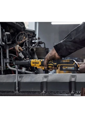 Гайкокрут кутовий - ключ-храповик акумуляторний з АКБ та ЗП DeWALT DCF510E2G (380887155)