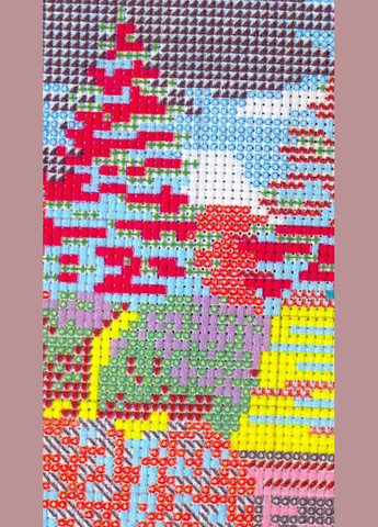 Набір для вишивання за нанесеною на канву схемою "Living by the water". AIDA 14CT printed 54*41 см Joy Sunday (313614142)