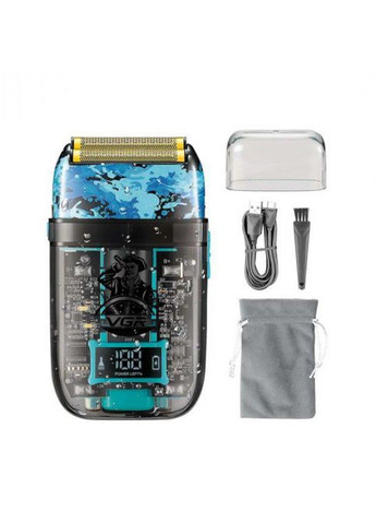 Електробритва портативна чоловіча V-352 професійна бритва шейвер вологозахист IPX5 VGR (364275912)