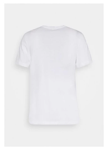 Футболка ONLKITA REG S/S LEAF/MOON TOP BOX JRS 15246473-Bright White-Print: GOLD HEARTS SQUARE 15246473-BRIGHT WHITE-PRI Only - (386079773)
