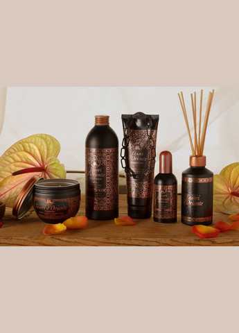 Парфумоване тверде крем-мило Tesori d’Oriente Хамам олія аргани та апельсиновий цвіт 125 г Tesori d'Oriente 8008970055183 (341083396)