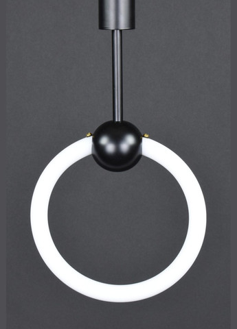 Люстра светодиодная подвесная LED светильник для квартиры на потолок лэд 27859 Черный 65-150х6х20 см. Sunnysky (364756278)