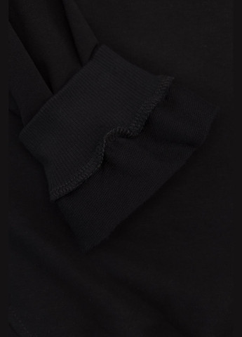 Yuki світшот для хлопчика колір чорний cb-00270885 чорний трикотаж