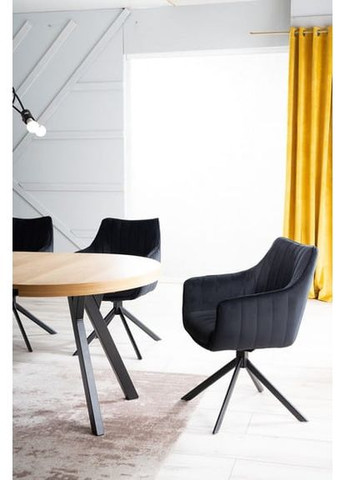 Стул AZALIA VELVET каркас / черный велюр AZALIAVCC Signal (372178650)