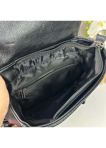 Женский городской Черный натуральная кожа (1415ДКк) No Brand рюкзак (362577378)