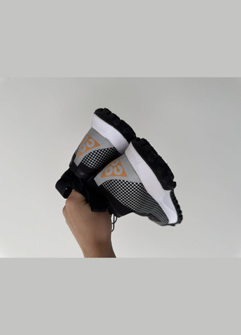 Черные демисезонные кроссовки мужские nike acg mountain fly gore-tex black | найк асж маунтин флай черные No Brand