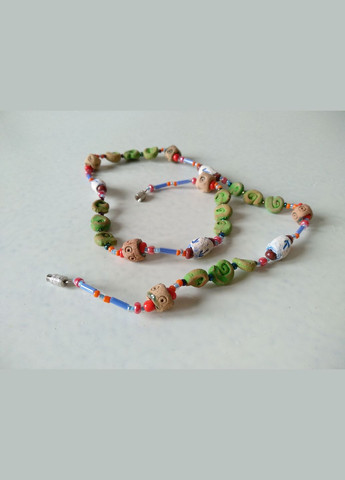 Керамічне намисто ручної роботи з гвинтовим замком №6 Коти&Ангели (302450840)