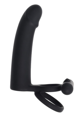 Вибратор с кольцами и вибропулей с пультом,, 14.6 х 3.8 см Gender X (373003106)