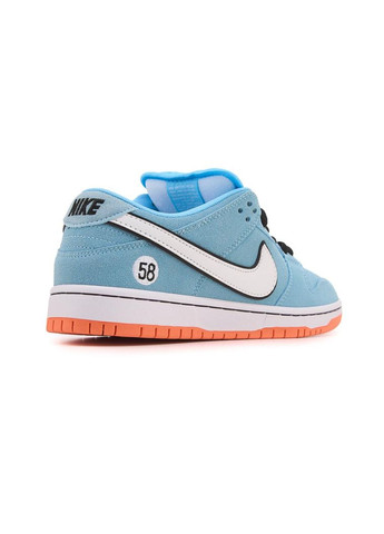 КРОССОВКИ ЖЕНСКИЕ NIKE SB DUNK LOW CLUB 58 GULF НАЙК СБ ДАНК No Brand белые демисезоны (367177510)