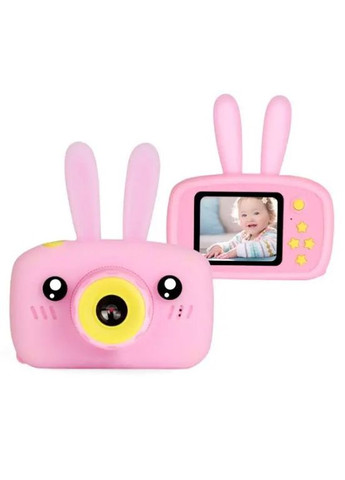 Дитяча цифрова фотокамера Camera фотоапарат 8х4,5х5 см Рожевий (2104618330) Smart Kids (329694870)