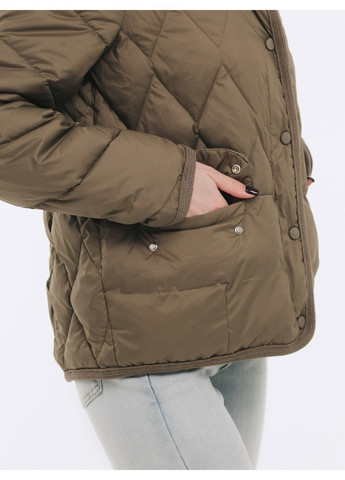 Коричнева демісезонна куртка 21 - 04399 Vivilona