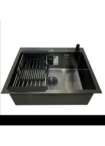 Комплект кухонної мийки KRP Schwarze - 50х50HM PVD (3.0/1.0 мм) Kroner (336938190)