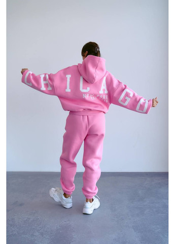 Женский спортивный костюм Chicago трёхнитка No Brand Р4936-347/1 (361030740)