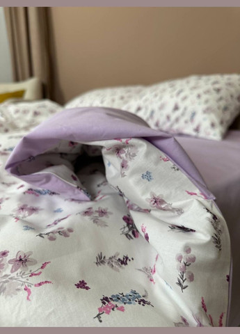 Комплект постельного белья евро Ранфорс 00030 Freshery 0003025 No Brand (346055526)