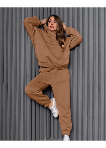 Утеплений костюм вільного крою ISSA PLUS (305396173)