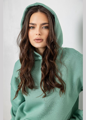 Спортивний костюм жіночий на флісі, колір джинс, 102R7711 Ager (355471313)