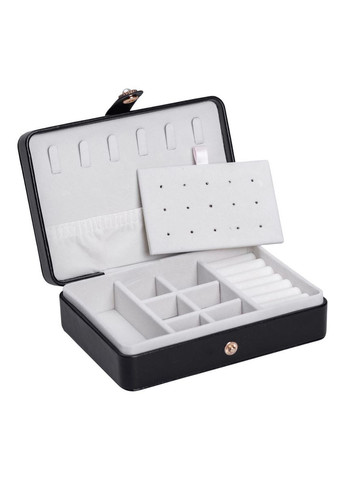 Шкатулка для украшений из эко кожи 16×11×4.7 см органайзер для ювелирных изделий HP-5-30B Yiwu (370802150)