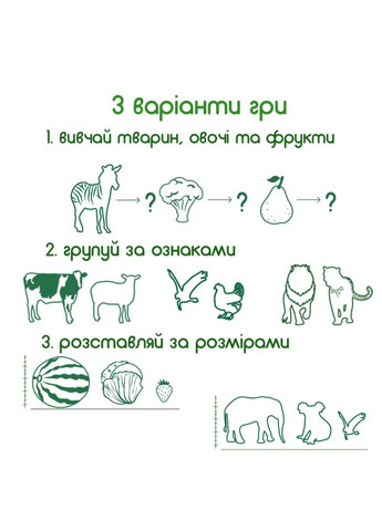 Набір магнітів "Дитячий світ" ML 4031-61 EN MAGDUM (334156631)