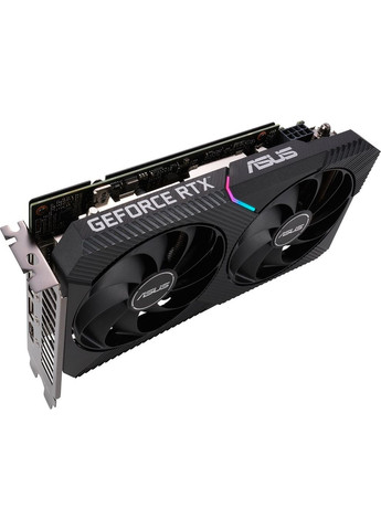 Видеокарта GeForce RTX 3050,, DUAL OC V2, 8Gb GDDR6, 128bit, DVI-D/HDMI/DP, 1852/14000 MHz, 6-pin (DUAL-RTX3050-O8G-V2) Asus (314776227)