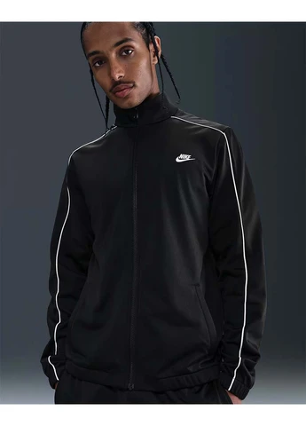 Мужской Костюм спортивный M CLUB PK TRK SUIT Черный Nike (395619836)