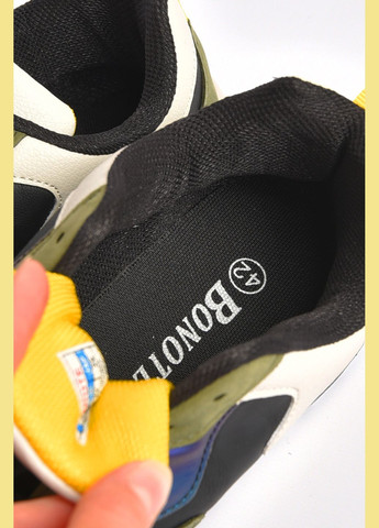 Хакі Осінні кросівки чоловічі кольору хакі на шнурівці Let's Shop