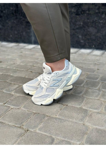 КРОССОВКИ ЖЕНСКИЕ NEW BALANCE 9060 JOE FRESHGOODS INSIDE VOICES SEA SALT MINDFUL GREY НЬЮ БЕЛАНС 9060 No Brand серые демисезоны (367175887)