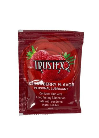Набор из 5 оральных лубрикантов с разными вкусами по 6 мл Trustex AAA (302671012)