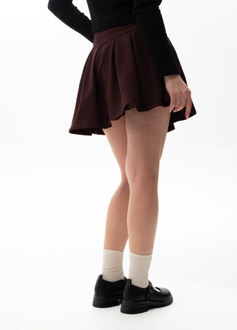 Бордовая кэжуал женская юбка 345534 Power