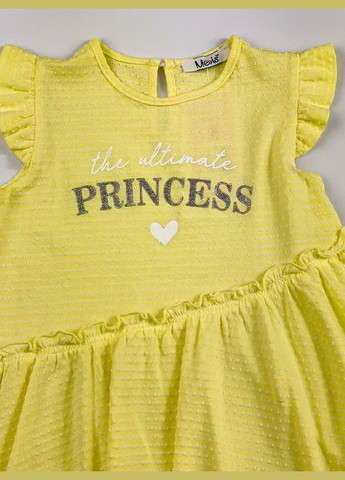 Жёлтое платье для девочки Mevis (312484722)