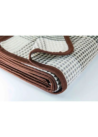 Покривало бавовняне 4403 170х210 см бежеве Love You (363255965)