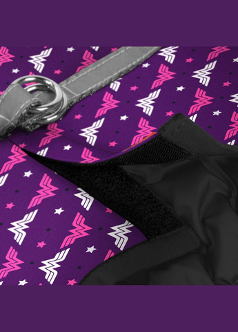 Шлей для собак мягкая Clothes "Дивушка фиолет" S2, В 46-50 см С 43-45 см WAUDOG (279566664)