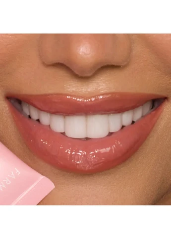 Пептидный бальзам для губ Frosted Pink розовый 10 мл Farmasi (374912105)